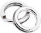 9Tong Edelstahl Split Ringe Hochfeste Salzwasser Angeln Ringe Kit Angelköder Anschluss Wirbel Split Ringe Süßwasserschleife 100pcs 101lbs