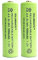 Soluminate Solar Light Batteries Size AA (1000mAh) 1.2V Ni-MH Rechargeable for garden solar lights (2-Pack)