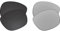 EZReplace Ersatzgläser für Maui Jim Island Time MJ137–64 mm Sonnenbrille (polarisierte Gläser) – passend für Maui Jim Island Time Frame (Carbon Black + Metal Silver), Carbon Schwarz + Metall Silber,