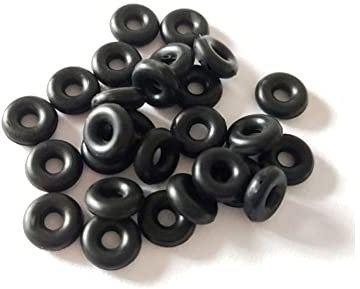 10 pcs schwarzer NBR O-Ring Dichtung CS 3 mm Dicke Nitril Butadiene Gummidichtung Waschmaschine Ölbeständigkeit,22x16x3mm