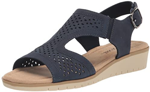 Easy Street Damen Alba Keilsandalen, Marineblau, 41 EU