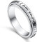 I am Enough Spinner Ring 925 Sterling Silber Fidget Ring für Angst Stressabbau Langeweile ADHS Autismus Ringe (57 (18.1))