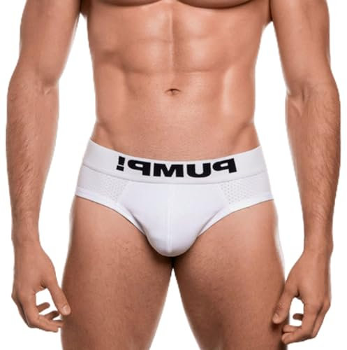 PIYAX Men Underwear Sexy Men Briefs Underpants Gay Slip Cuecas Breathable Male Panties Bikini