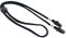 Perfeclan Hutband-Clips für Wind, Hut-Halteclip, Hutschnur mit Kordelschlössern, Flexible Kappe, Anti-Verlust-Band zum Laufen, Radfahren, Golfen, Wandern, Schwarz
