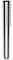 Laufen TwinStick Handbrause, Ø 25mm, 1-strahlig, RubiClean, H361982, Farbe: Chrom