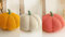 LOMTRATS Dekoratives Kürbis-Wurfkissen für Halloween oder Thanksgiving, Plüsch-Kürbis-förmiges Kissen für Party, Heimdekoration, Kürbiskissen, Kugelkissen, Kissen (helle Farbkombination)