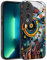 YUXING Cover per Honor 90 5G - Abstact Art Geometry Pattern Antigraffio Vetro Back Cover, Custodia Antiurto Antiscivolo Sottile (Abstact Art,01)