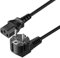 C13 AC Power Cord C2G 88513 UK Computer Power Cord - Power cable - IEC 60320 C13 to BS 1363 (M) - 6 ft - black (PXT101UK)