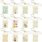 12 Stück stoffbeutel bemalen kinder Beige Stofftaschen zum Bemalen Brustbeutel Kinder 18 x 12 cm Taschen zum Bemalen für Party Geschenk Geburtstagsfeier