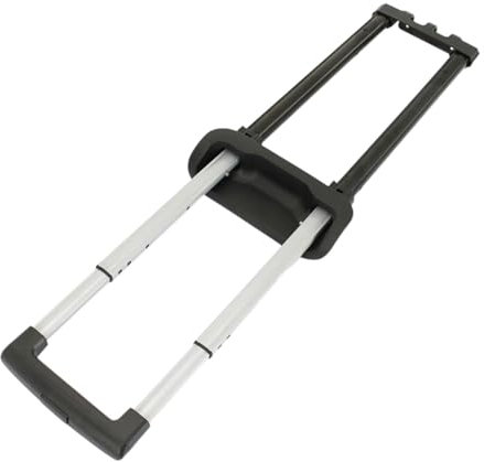 Ronyme maniglia valigia 47 x 16,5 cm, maniglia trolley ricambio, Maniglia telescopica per valigia da 20 pollici Ferro PP portatile (Viti non incluse)
