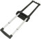 Ronyme maniglia valigia 47 x 16,5 cm, maniglia trolley ricambio, Maniglia telescopica per valigia da 20 pollici Ferro PP portatile, adatto a tutti i tipi di valigie e casi difficili (Viti non incluse)