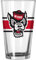 Logo Brands Uni – Erwachsene 16ozPintGlass North Carolina State Pint-Glas, 473 ml, Transparent, 16 oz