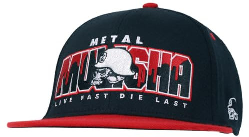 Metal Mulisha Herren Dripper Flexsnap Hat Hut, Schwarz, Einheitsgröße