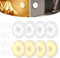 Motion Sensor Lights Indoor, USB Rechargeable LED Night Light, Auto/On/Off Modes, Warm/Cool White, Dimmable Stick On Stair Lights for Wardrobe, Bedroom, Kitchen, Hallway, Closet, Corridors, 8 Pack