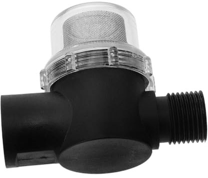BELLIFFY Wasserpumpenfilter tragbarer wasserfilter Wasserfilterkrug Teile der Wasserpumpe für Wohnmobile Wohnmobil-Wasserpumpensieb Inline-Wasserfilter Sieb der Wasserpumpe Rostfreier Stahl