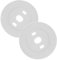Yardenfun Silicone Thermostat Backing Plate Trim Kit Thermostat Wall Plate Accessory