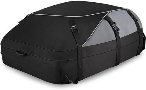 FREWSCN Faltbare Dachkoffer für Audi A6 Wagon C8 2018-2023,Dachgepäckträger Tasche Aufbewahrungsbox Wasserdicht Dachtasche Auto Dachkoffer Tragbar Dachboxen Gepäckbox