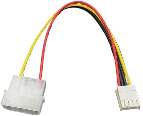 SZKIRNO 4 Pin Molex IDE Male to 4P ATA Female Power Cable to Floppy Drive Adapter Computer PC Floppy Drive Connector Cord PSU