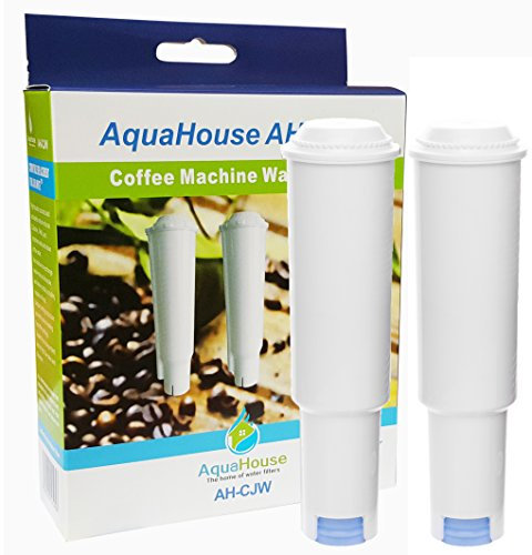 2x Aquahouse AH-CJW Kompatibel für Jura White Wasserfilterpatrone Kaffeemaschine