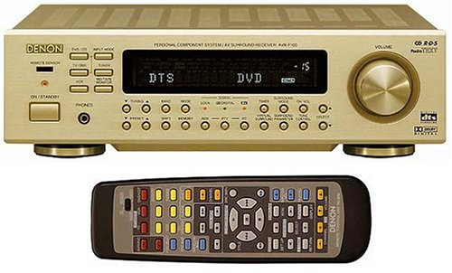 Denon aVR f100–récepteur AV doré