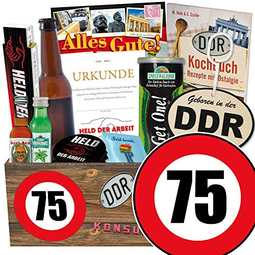 Mann Geschenk/MännerGeschenke/Geburtstag 75 / Geschenk Idee Opa