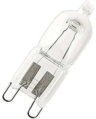 Osram Halopin Eco 66733 Set of 20 Eco Version Clear Halogen Lamp G9 33 W = 40 W 230 V Eco 66733