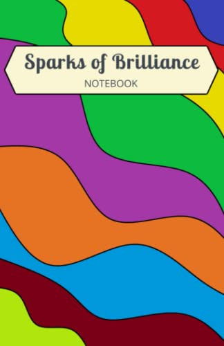 Sparks of Brilliance Notebook: Dotted Grid A5 Notebook