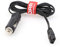 DRRI - Mini cable de alimentación para nevera de 12 V CC, 2 pines para enfriador Mobicool, caja de refrigeración de coche, refrigerador congelador de coche (3 M)