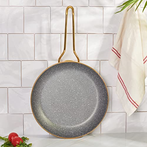 KARACA Troy Single Lever Frying Pan 26 cm Black Stainless Steel is Practical