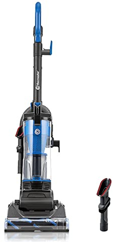 Vacmaster UC0501 Aspiradora Primaria sin Bolsa con Gran Capacidad de Copa de Polvo, Sistema de filtración de ciclón eficiente y cordón de 17 pies para alfombras, Suelos Duros y Cabello para Mascotas