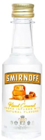 Smirnoff Kissed Caramel Vodka Miniature - 5cl