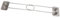 Adjustable RV Corner Bar, Stainless Steel Rod with Hook for Securing Items, Excellent for Refrigerators, Closets, and Cabinets