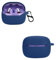 carinacoco Silicone Case for JBL Tune Beam 2 with Carabiner, Soft and Flexible, Ultra-Thin Shockproof Cover Slim-Fit Anti-Fall Earphone Case for JBL Tune Beam 2, Blue