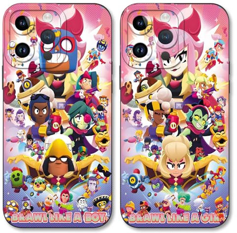 2 stück Handyhülle für iPhone 8 iPhone 7 iPhone SE 2022/2020 4.7, Niedlich Hülle Cartoon Anime Spiel Aesthetic Muster Silikon Schutzhülle Tasche Schön Kameraschutz Case für Game Fans, Aesthetic