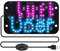 Ohulelks Led-Leuchtschild Fürs Auto, Taxi-Windschutzscheiben-Leuchtschild, Usb-Autoschild mit Saugnäpfen, Windschutzscheiben-Aufkleber, Kabinen-Kontrollleuchten