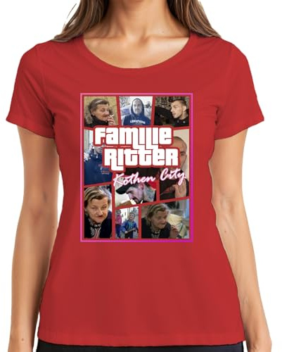 Familie Ritter Köthen City Karin Andy Norman René Christopher Doku Trash TV Damen T-Shirt