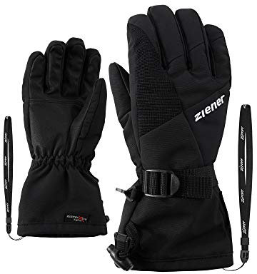Ziener Kinder LANI Ski-Handschuhe/Wintersport | wasserdicht atmungsaktiv, black, 6,5