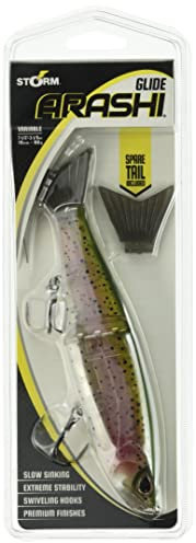 Storm Unisex-Erwachsene Arashi Glide 19 One Size Angelköder, Ghost Rainbow Trout, Einheitsgröße