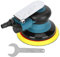 Lijadora Orbital aleatoria de Amoladora de Aire comprimido, pulidora de Amoladora de lijadora de Aire de 5 para Piedra/Muebles/Productos de Madera/Metales/amolado de automóviles.