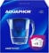 AQUAPHOR Wasserfilter Amethyst Kobaltblau inkl. 1 MAXFOR+ Filter I Karaffe für 2,8l I Passt in die Kühlschranktür I Reduziert Kalk & Chlor I Tischwasserfilter I Stylischer Behälter