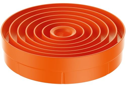 BORA PUEDO Tobera de entrada naranja original para PURE, Extractor, Accesorio para placa de cocción, Color similar a RAL 2004 y NCS S 0580-Y60R