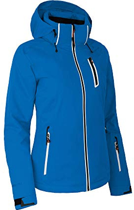 Bergson Nice | Damen Skijacke, wattiert, 20000 mm Wassersäule, Strong Blue [388], 52 - Damen