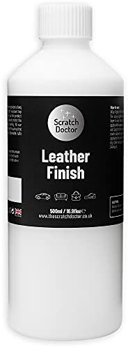 Scratch Doctor Leather Sealant Finish Waterproof and Scratch Resistant Leather Top Coat Suitable for Furniture Sofas Car Seats Shoes Bags and More (Matt, 500ml)