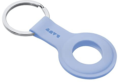 Laut HUEX Tag für Apple AirTag Blue, Schwarzes Logo