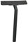 Zone Denmark Rim Duschabzieher mit Halter, 23 x 22 cm, Schwarz