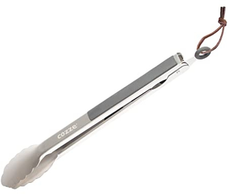 cozze® Grillzange 10,5x5x40 cm mit PP-Griff - Edelstahl
