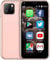 Súper Pequeño Mini Smartphone, 3G Dual SIM Teléfono Móvil 1GB RAM 8GB ROM para Android 6.0 Desbloqueado Teléfono para Niños Teléfono Celular de Bolsillo, Mini Teléfono de 2.5 (Sakura Rosa)