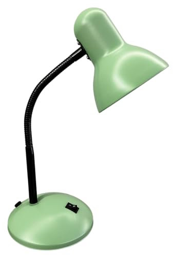 BEL AIR HOME - Lampe de Bureau PISA Orientable | Conception Portable pour Atelier ou Chevet | Design Élégant en Vert, E27 Ampoule Non Incluse (VERT)