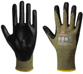 Strata® Inherent Arc Flash & Flame Protective Grip Glove (CAT 2, 10cal/cm)