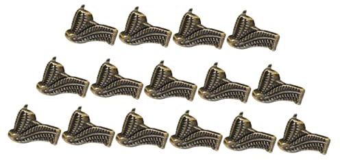 Cabilock Lot de Pieds de Meuble en Alliage - Support de Boîte - Motifs Exquis - Facile à Installer